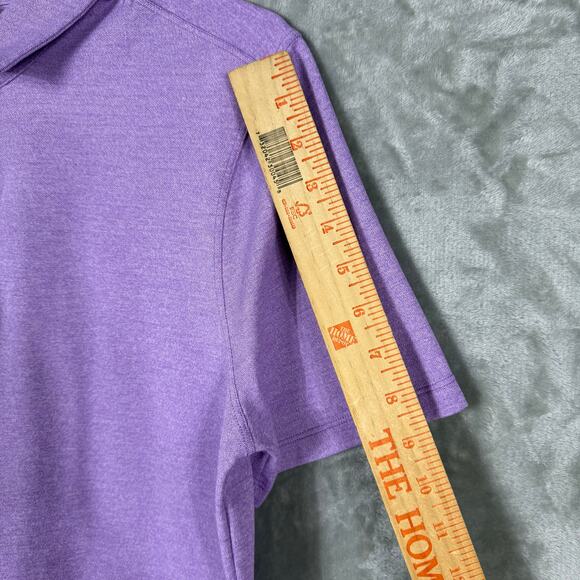 Lululemon Evolution Short Sleeve Pique Polo‎ Shirt Medium - Picture 7 of 8